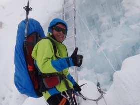 Backed up by NBS Communications, alpinist Atanas Skatov becomes the first vegan on Mount Lhotse (8516m)