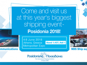 Posidonia 2018 - visit NBS Maritime at stand 1.437, hall 1