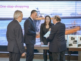 ПРЕССЪОБЩЕНИЕ: НСБ Меритайм и JRC – Alphatron Marine представиха своето сътрудничество на презентация пред морския сектор във Варна 